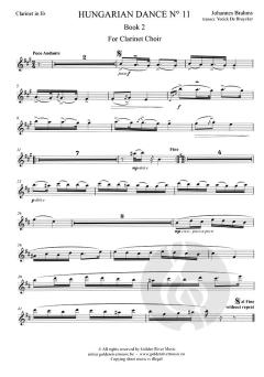 Hungarian Dance N° 11 von Johannes Brahms 