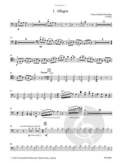 Konzert für tiefe Streicher und Violine im Alle Noten Shop kaufen (Stimmensatz)