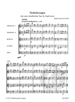 Veränderungen über einen oberpfälzischen Tanz 