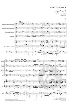 Konzerte 1 und 2 aus op. 7 