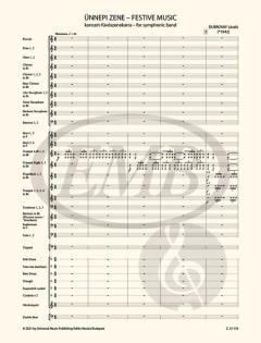 Festive Music von László Dubrovay 