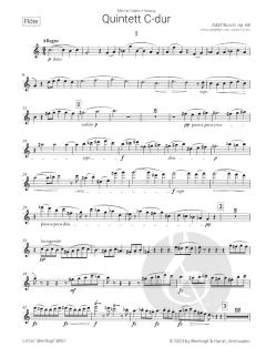 Quintett C-dur op. 68 von Adolf Busch 