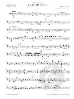 Quintett C-dur op. 68 von Adolf Busch 