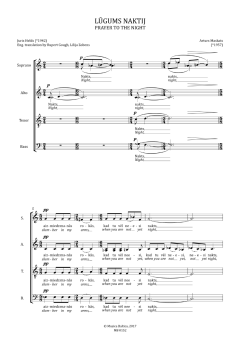 Prayer to the Night von Arturs Maskats 