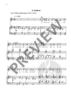 3 Lieder von Dominique Le Gendre 