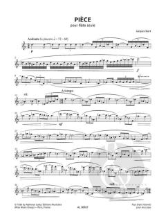 Pièce von Jacques Ibert 