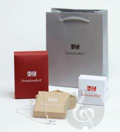 Boucles d'Oreilles Clé de Sol HazenArt 