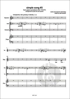 Simple Song #3 von David Lang 
