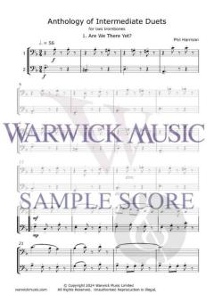 Anthology of Intermediate Duets von Phil Harrison 
