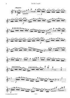 Trio Nr. 2 op. 81 von Georg Abraham Schneider 