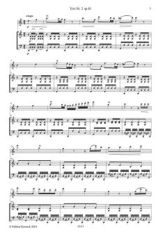 Trio Nr. 2 op. 81 von Georg Abraham Schneider 