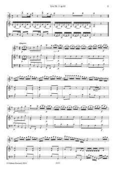 Trio Nr. 2 op. 81 von Georg Abraham Schneider 