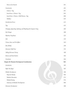 Arranging Barbershop 2 