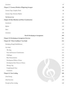 Arranging Barbershop 2 