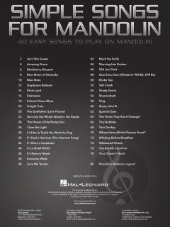 Simple Songs for Mandolin im Alle Noten Shop kaufen