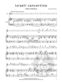 Israeli Concertino von George Perlman 