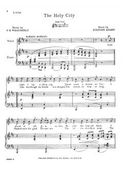 The Holy City von Stephen Adams 