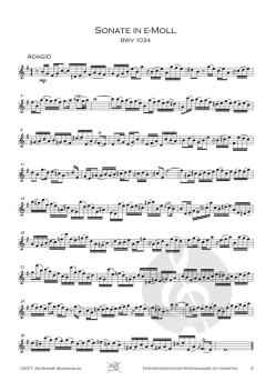 8 Sonaten von Johann Sebastian Bach 