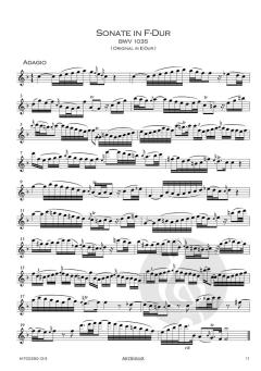 8 Sonaten von Johann Sebastian Bach 