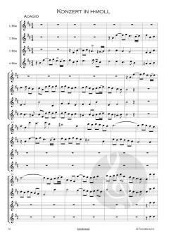 6 Konzerte von Joseph Bodin de Boismortier 