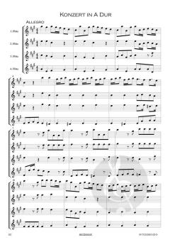 6 Konzerte von Joseph Bodin de Boismortier 