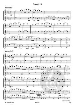 18 kleine Duette von François Devienne 