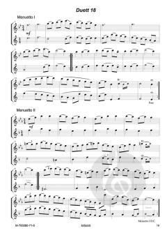 18 kleine Duette von François Devienne 