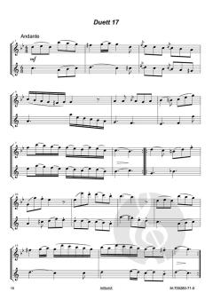 18 kleine Duette von François Devienne 