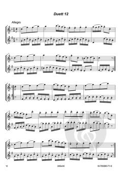 18 kleine Duette von François Devienne 