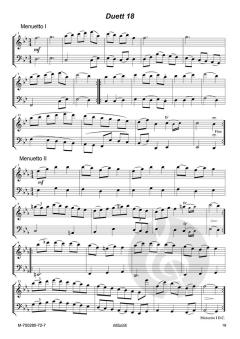 18 kleine Duette von François Devienne 