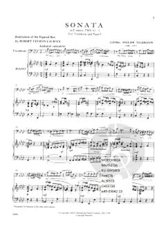 Sonata in F Minor (Ostrander / Veyron-Lacroix) von Georg Philipp Telemann 