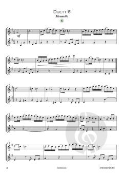 12 kleine Duette von Wolfgang Amadeus Mozart 