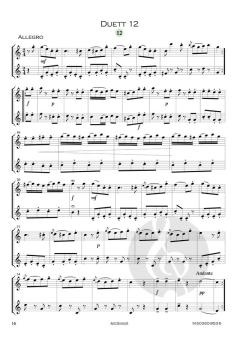 12 kleine Duette von Wolfgang Amadeus Mozart 
