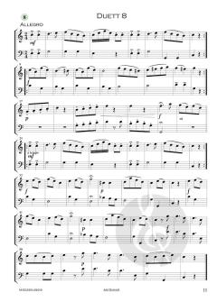 12 kleine Duette von Wolfgang Amadeus Mozart 