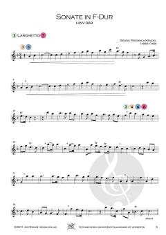F-Dur Sonate von Georg Friedrich Händel 