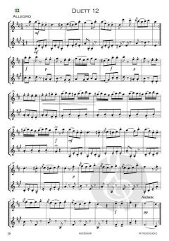 12 kleine Duette von Wolfgang Amadeus Mozart 