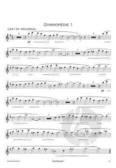 Gnossiennes, Gymnopédies 