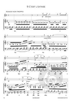 Cinq mélodies Op.58 von Gabriel Fauré 