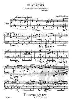 4 Sketches op. 15 von Amy Beach 