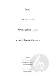 Carlos Gardel: Tangostücke für Violine und Gitarre 