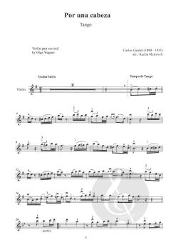 Carlos Gardel: Tangostücke für Violine und Gitarre 