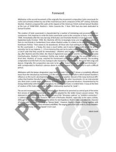 Méditation H 276 I von Bohuslav Martinu 