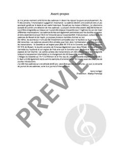 Gesammelte Kadenzen, Auszierungen und Bearbeitungen 16/2: Doppelkonzert 