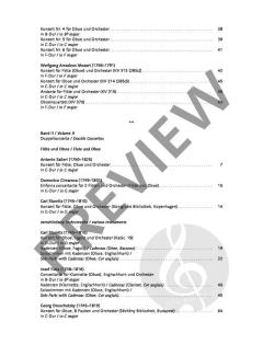 Gesammelte Kadenzen, Auszierungen und Bearbeitungen 16/2: Doppelkonzert 