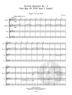 String Quartet No. 3 "The Way Of 1000 And 1 Comet" 