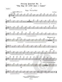 String Quartet No. 3 "The Way Of 1000 And 1 Comet" 