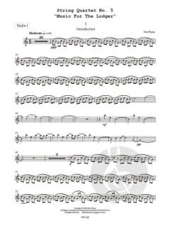 String Quartet No. 5 "Music For The Lodger" 