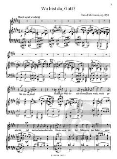 Sechs Gottsucher-Lieder von Hans Fährmann 