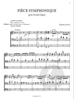 Pièce symphonique von Eugène Lacroix 