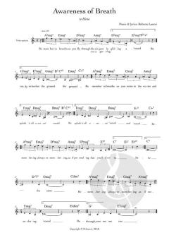 Song Book of Middle Space von Roberto Laneri 